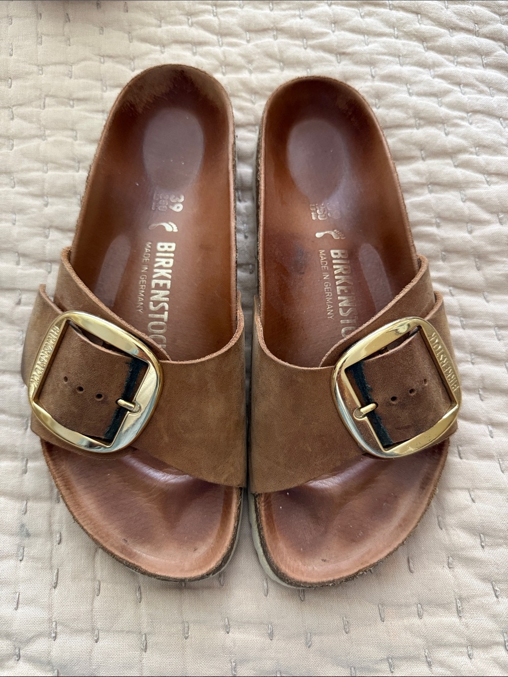 Birkenstock Big Buckle Madrid size 39 EUC